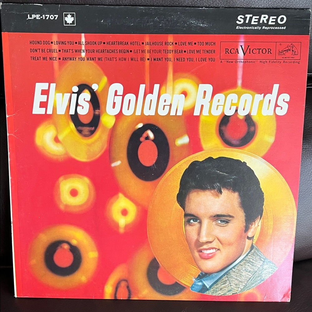 Elvis Presley Orignal Golden Records Vinyl Record